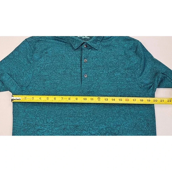 Reyn Spooner Limited Issue Size Small Green Floral Men's Short Sleeve Polo - Picture 3 of 10